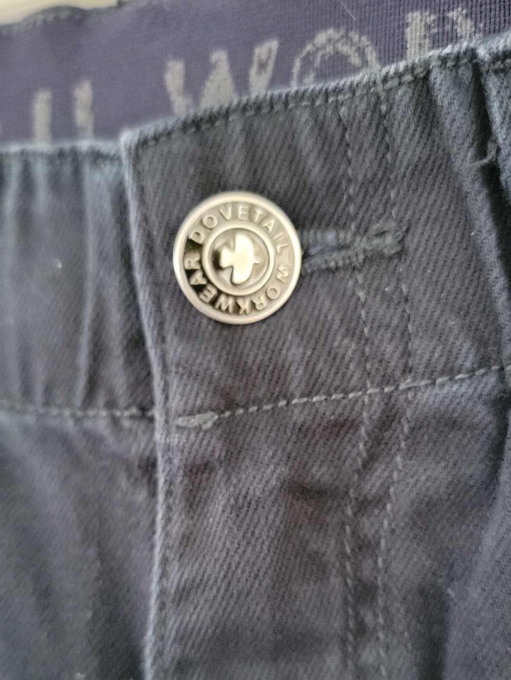 Dovetail Workwear Utility Pants Sz 6 Easy Flexible Waistband Multi Pockets - Picture 14 of 14